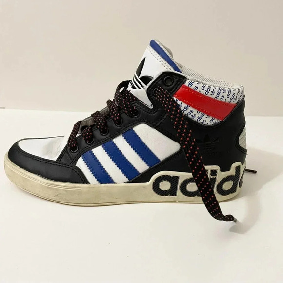 Adidas Hard Court High J Athletic Sneakers Youth Size 4 - Picture 13 of 16
